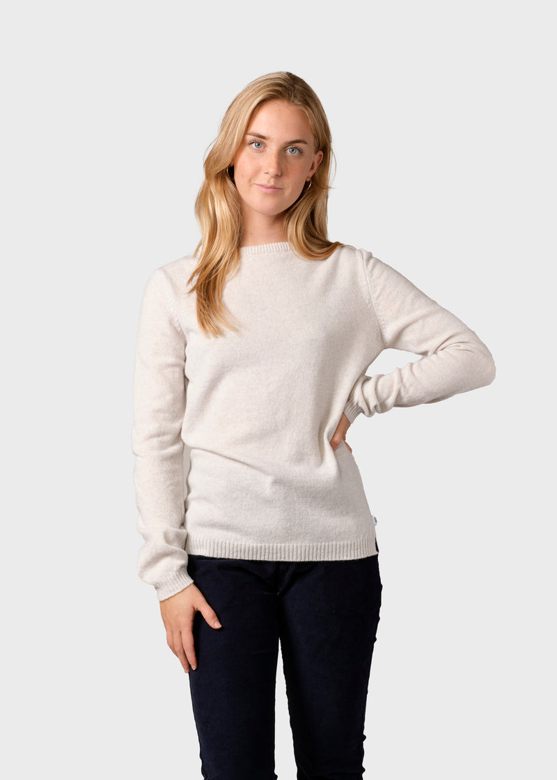 Klitmøller Collective ApS Daniella knit Knitted sweaters Pastel grey
