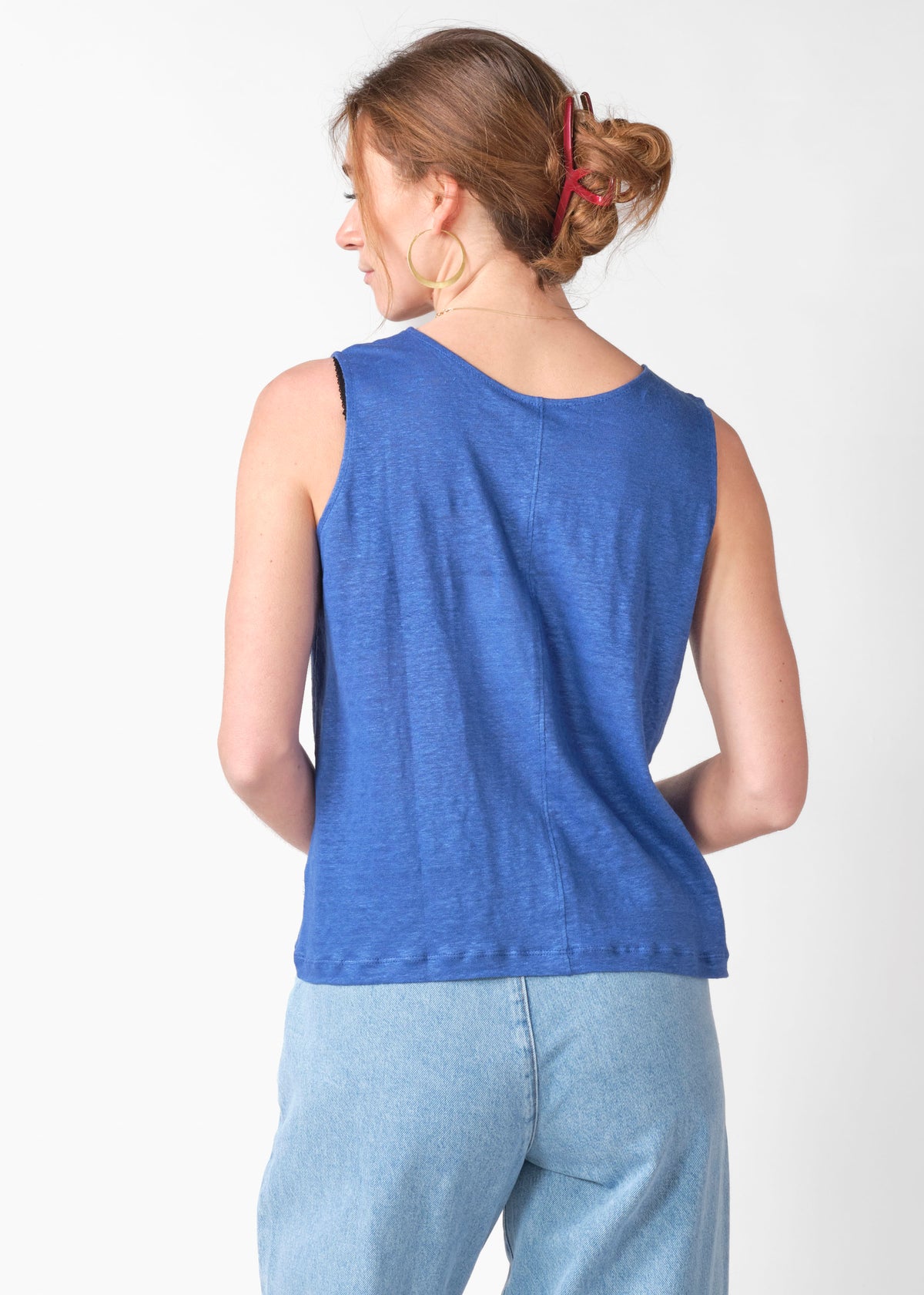 Klitmøller Collective ApS Dee tank top T-Shirts Surf blue