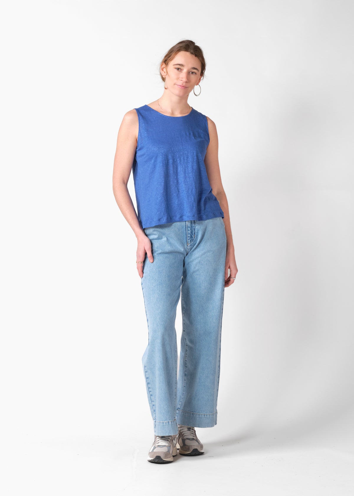 Klitmøller Collective ApS Dee tank top T-Shirts Surf blue