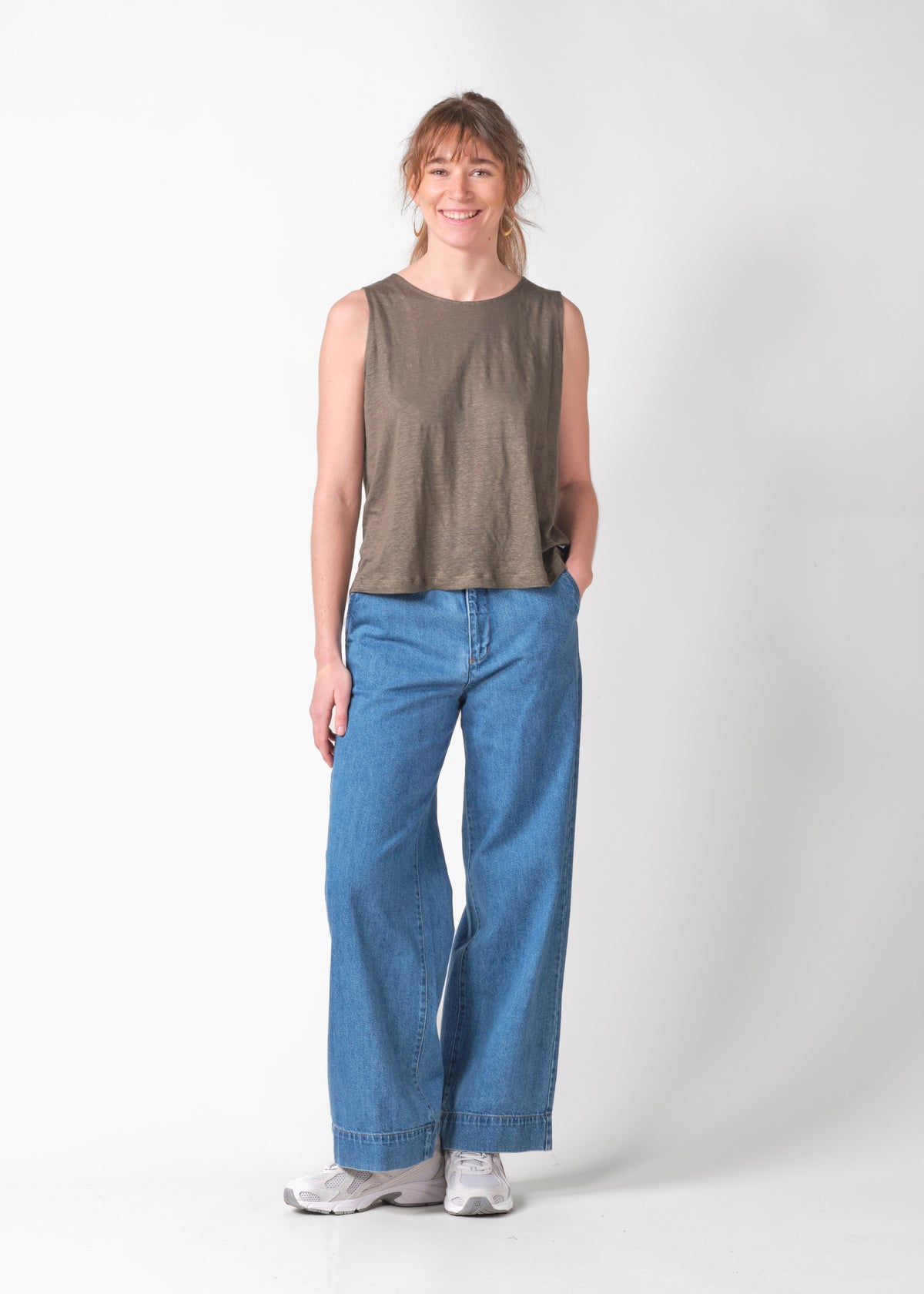 Klitmøller Collective ApS Dee tank top T-Shirts Taupe