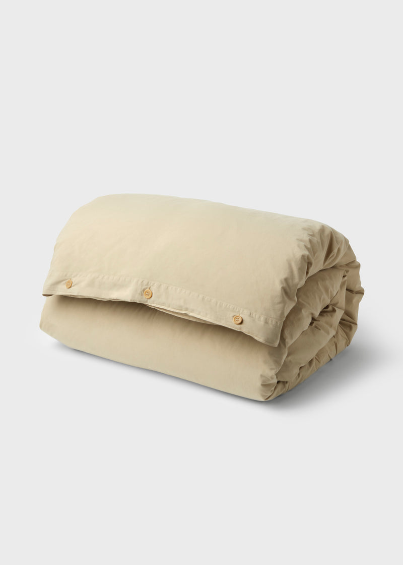 Klitmøller Collective Home Bed set - Plain - 140 x 200 + 80 x 80 Textiles Sand