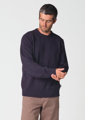 Klitmøller Collective ApS Dylan Knit Knitted sweaters Navy