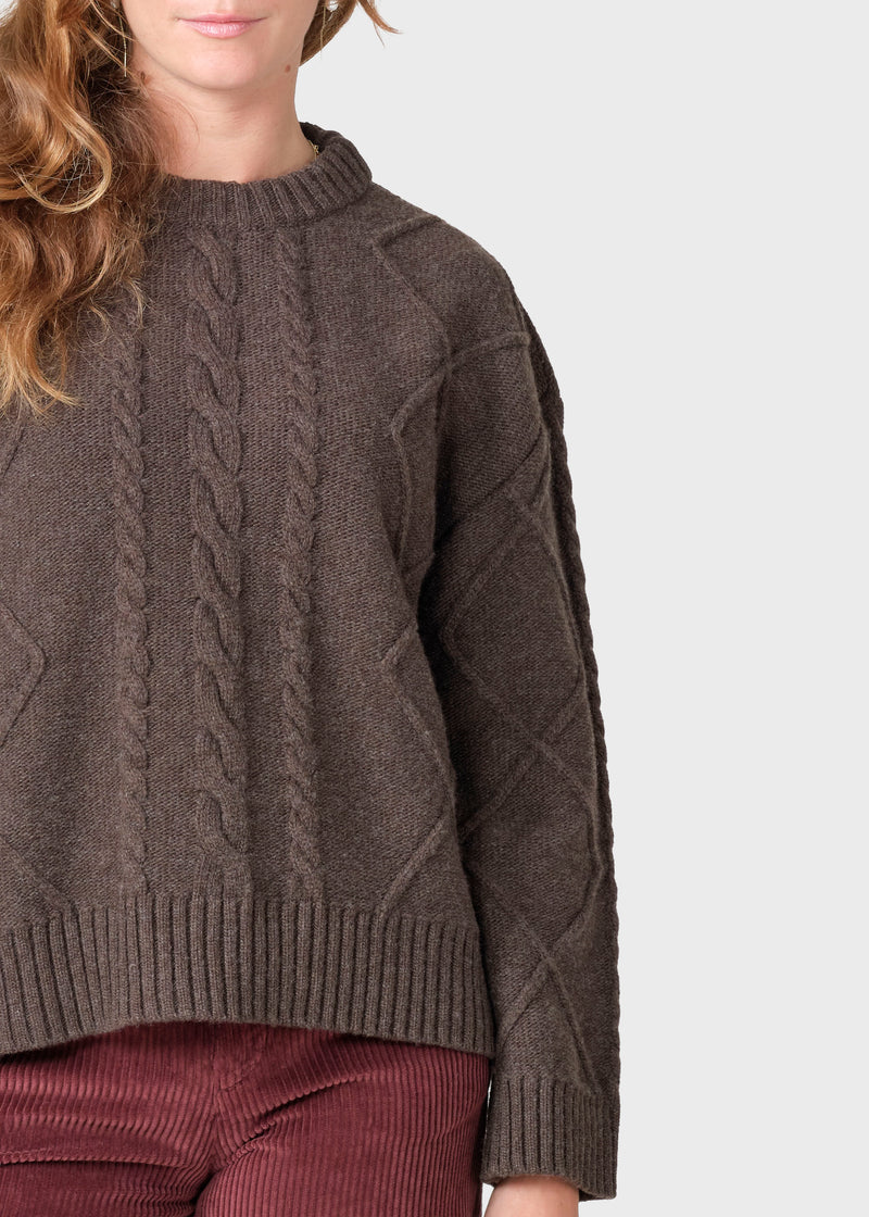 Klitmøller Collective ApS Eden knit Knitted sweaters Taupe