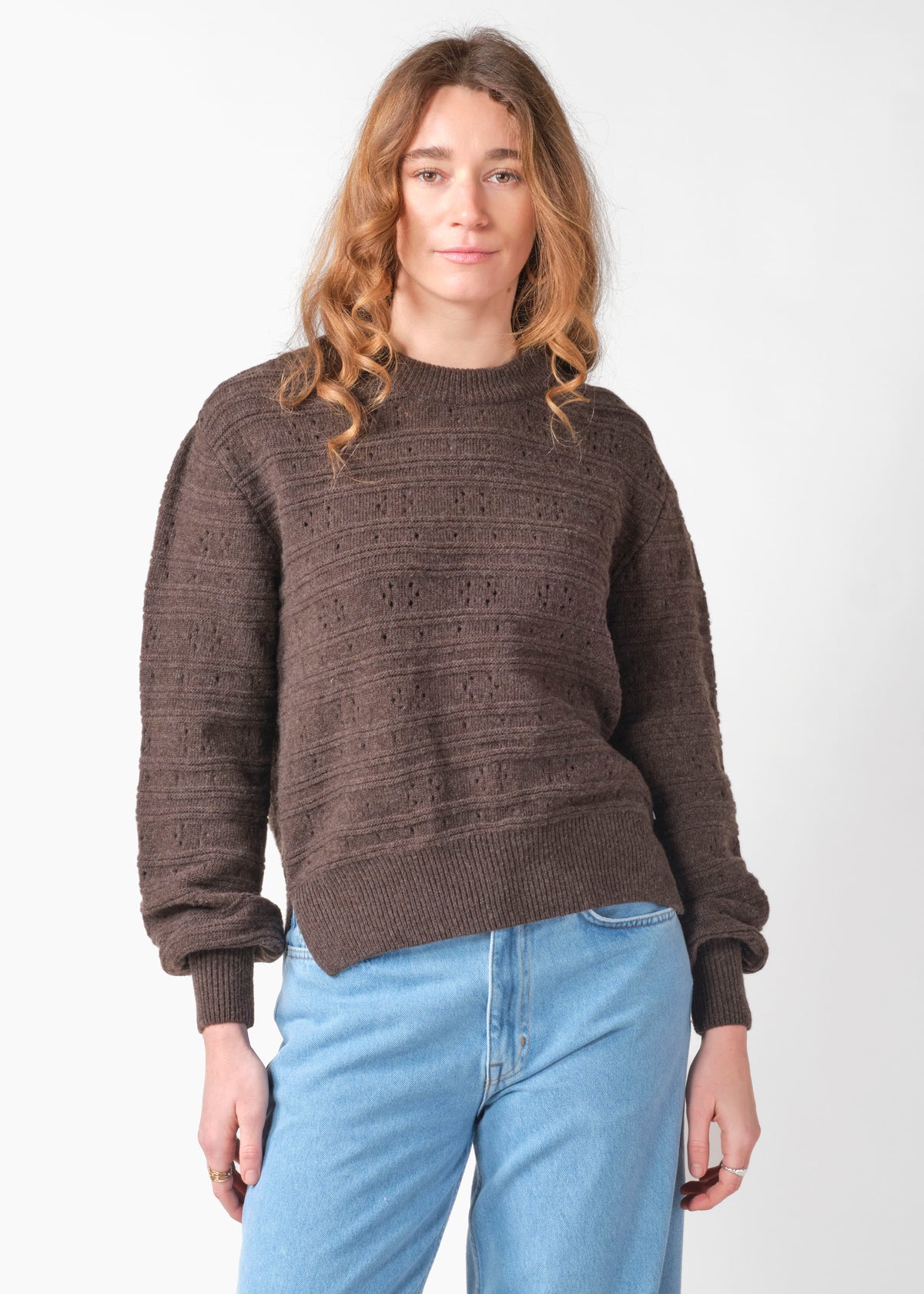 Klitmøller Collective ApS Elena knit Knitted sweaters Taupe