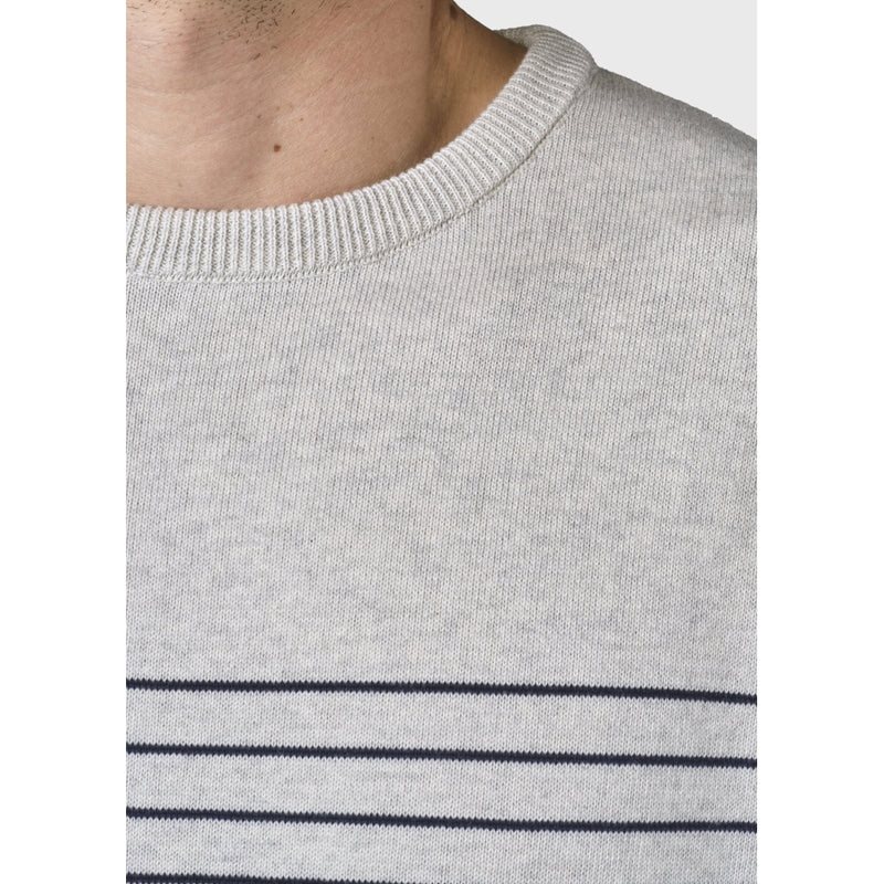 Klitmøller Collective ApS Elias knit Knitted sweaters Cream/navy