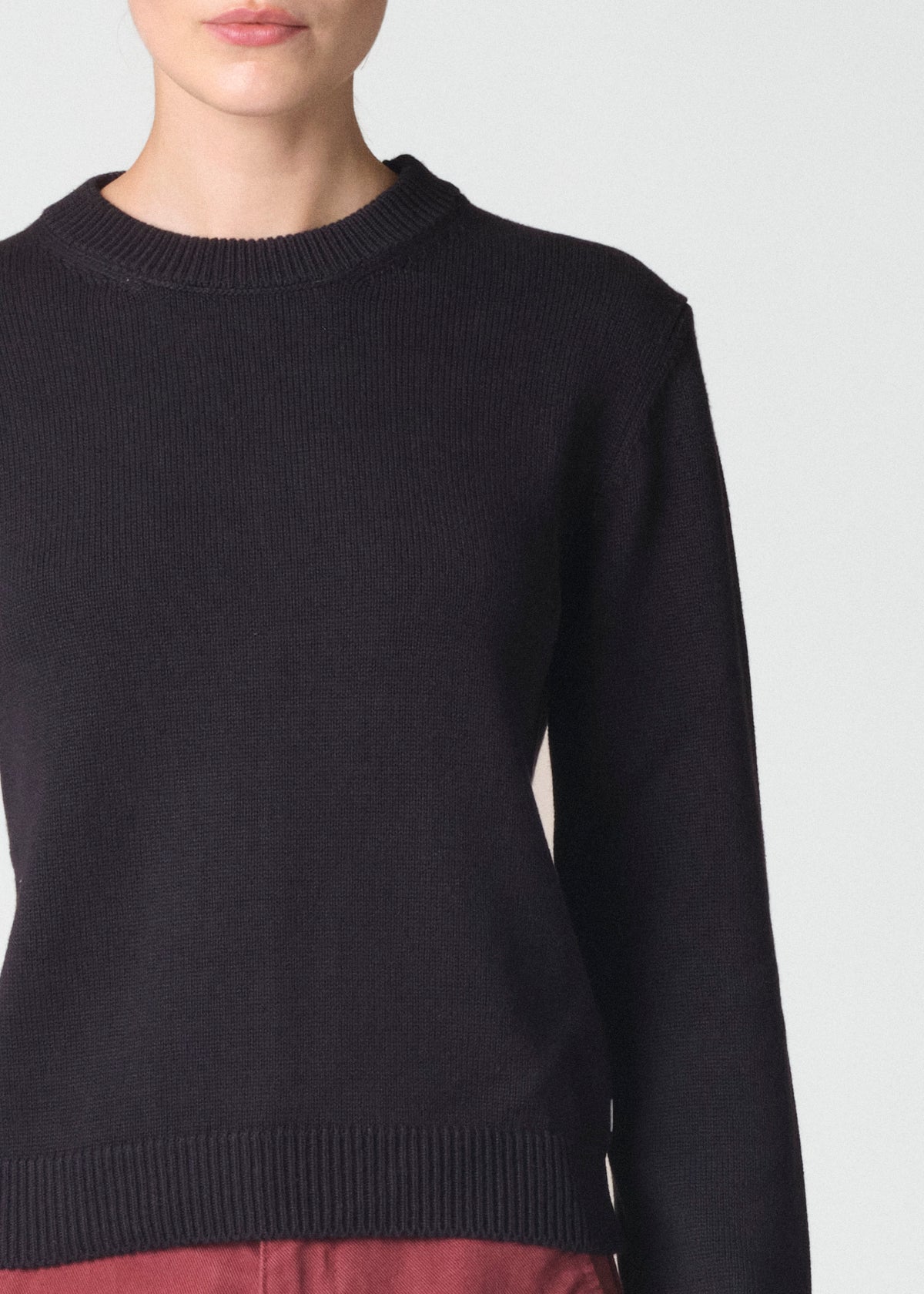 Klitmøller Collective ApS Elise knit Knitted sweaters Black