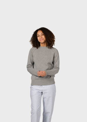 Klitmøller Collective ApS Engla knit Knitted sweaters Light grey