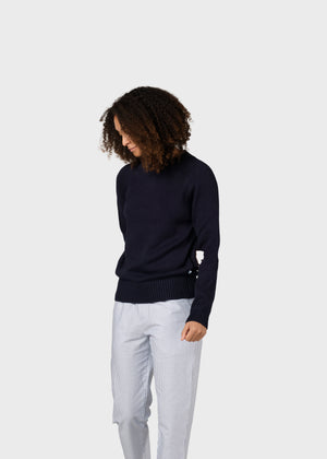 Klitmøller Collective ApS Engla knit Knitted sweaters Navy