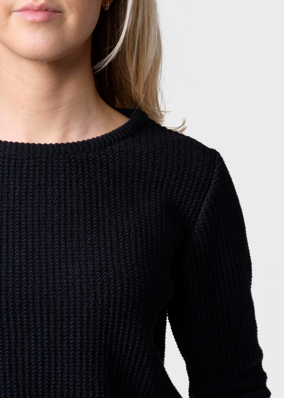 Klitmøller Collective ApS Fenja Knit Knitted sweaters Black