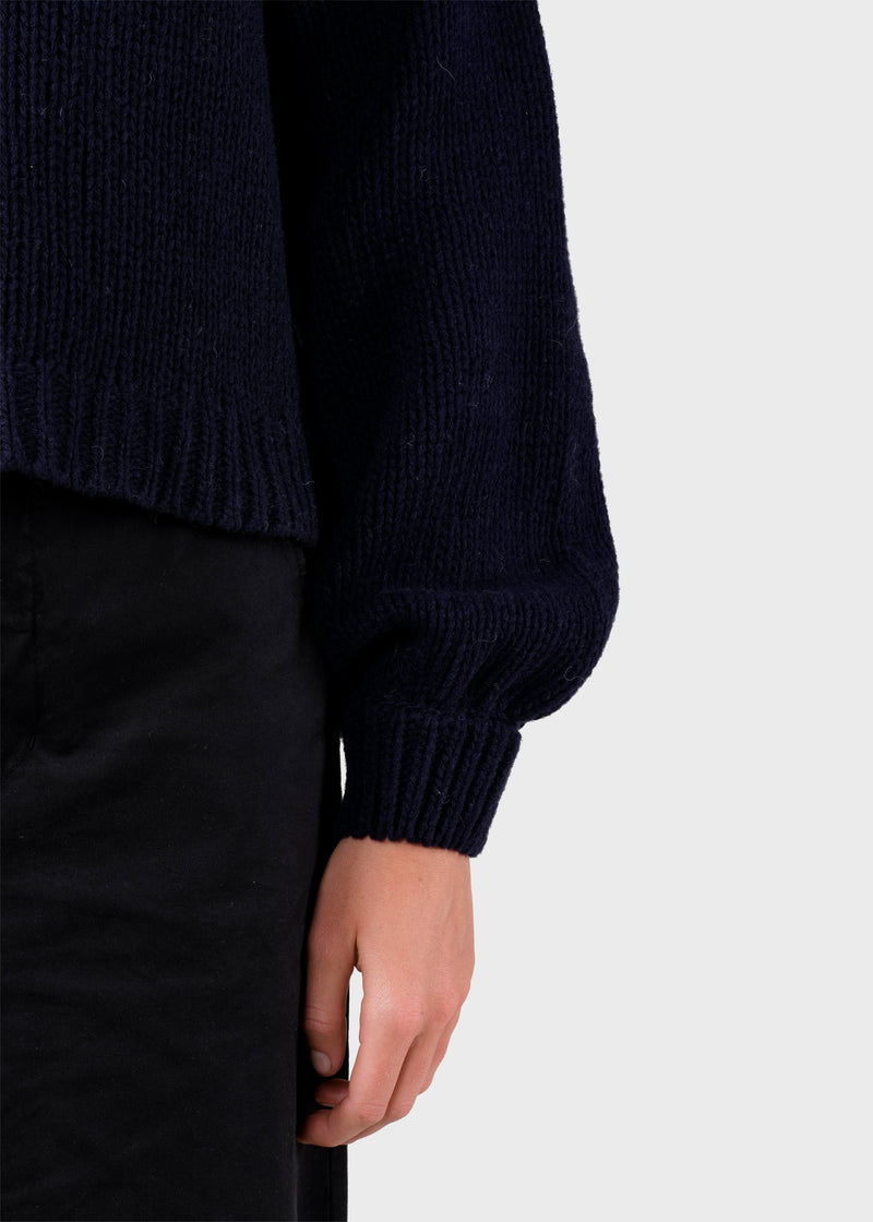 Klitmøller Collective ApS Fie knit Knitted sweaters Navy