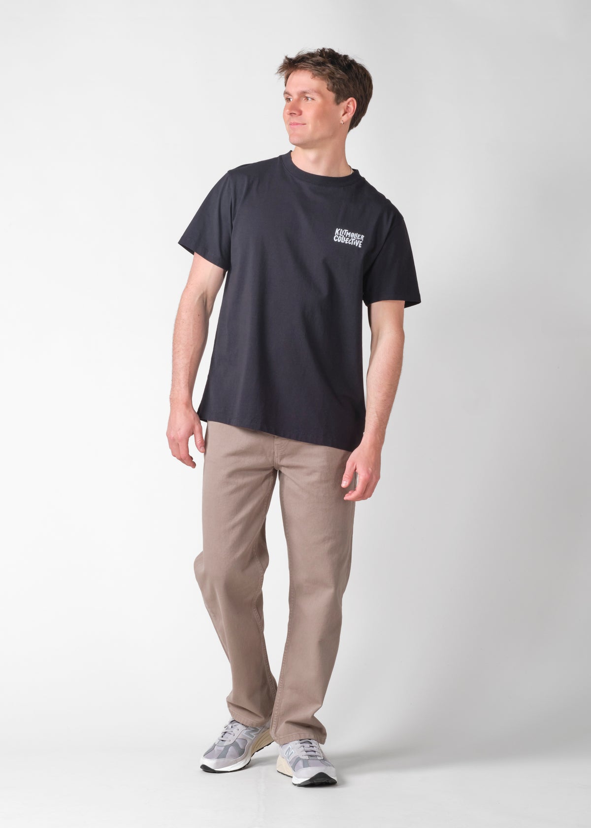 Klitmøller Collective ApS Finn tee OCS T-Shirts Black