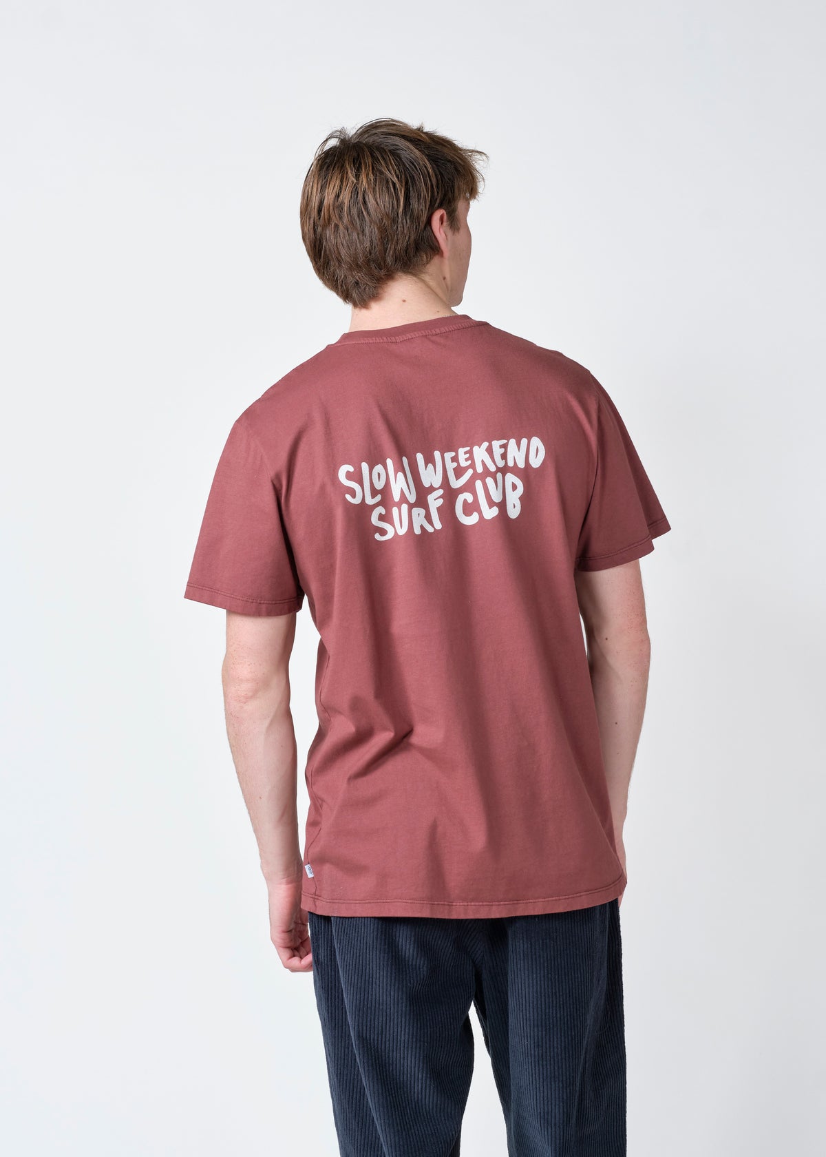Klitmøller Collective ApS Finn tee OCS T-Shirts Burgundy