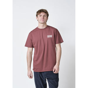 Klitmøller Collective ApS Finn tee OCS T-Shirts Burgundy