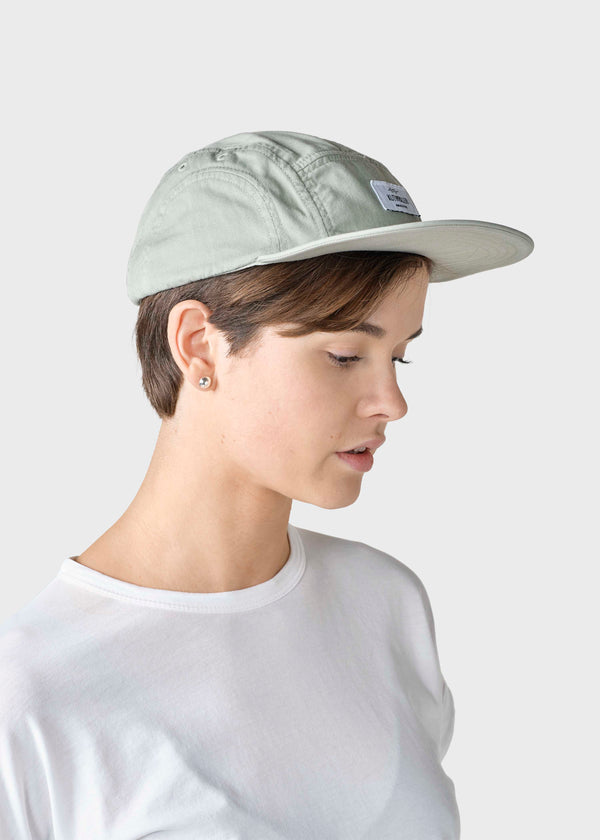 Klitmøller Collective ApS Five panel cap Caps Sage