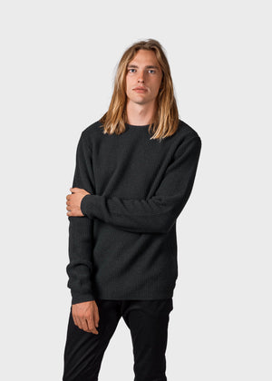 Klitmøller Collective ApS Frede knit Knitted sweaters Olive