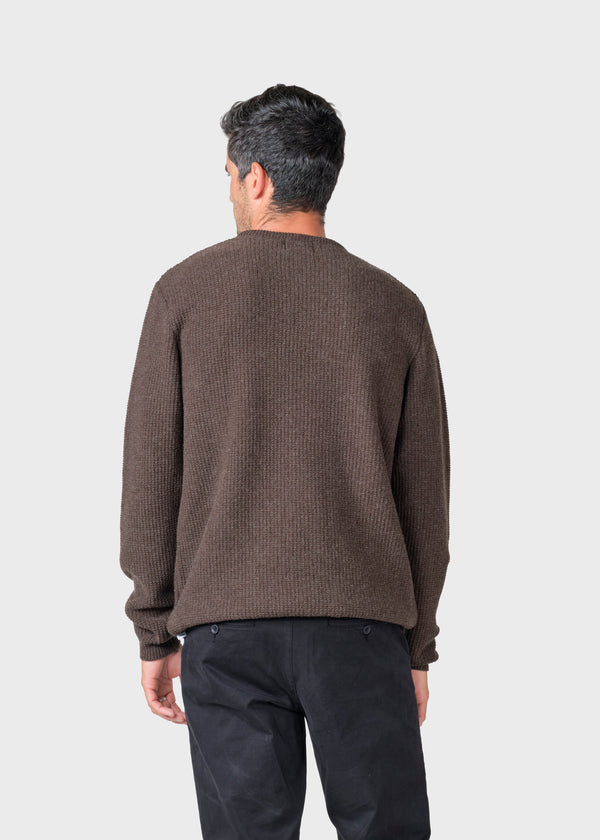 Klitmøller Collective ApS Frede knit Knitted sweaters Taupe