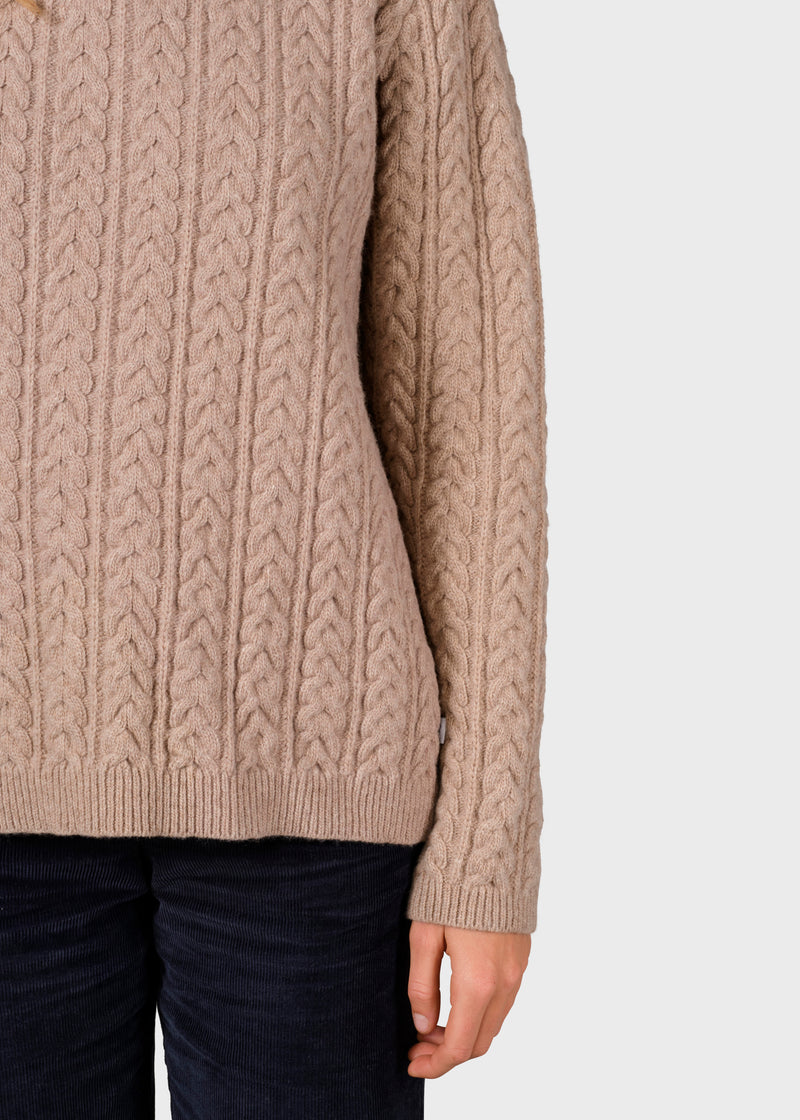 Klitmøller Collective ApS Fryd knit Knitted sweaters Sand