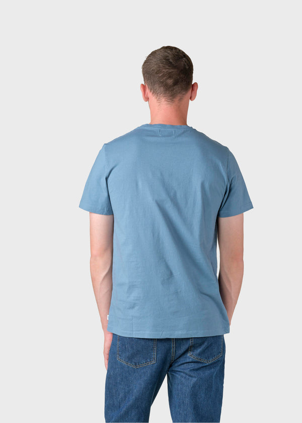 Klitmøller Collective ApS Gabriel tee T-Shirts Sky blue