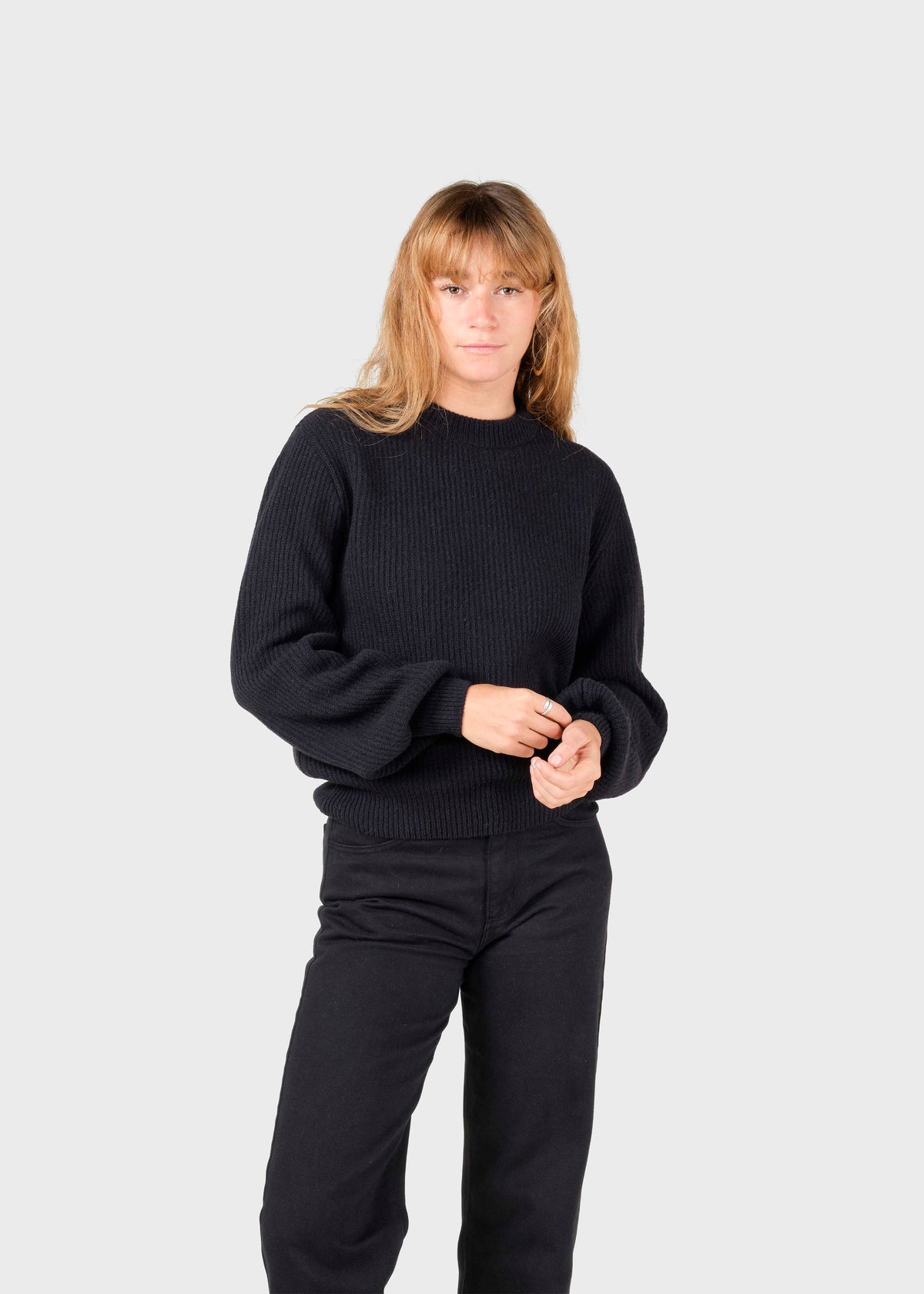 Klitmøller Collective ApS Gerda knit Knitted sweaters Black