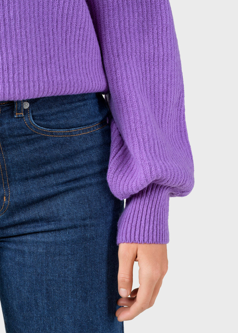 Klitmøller Collective ApS Gerda knit Knitted sweaters Lilac