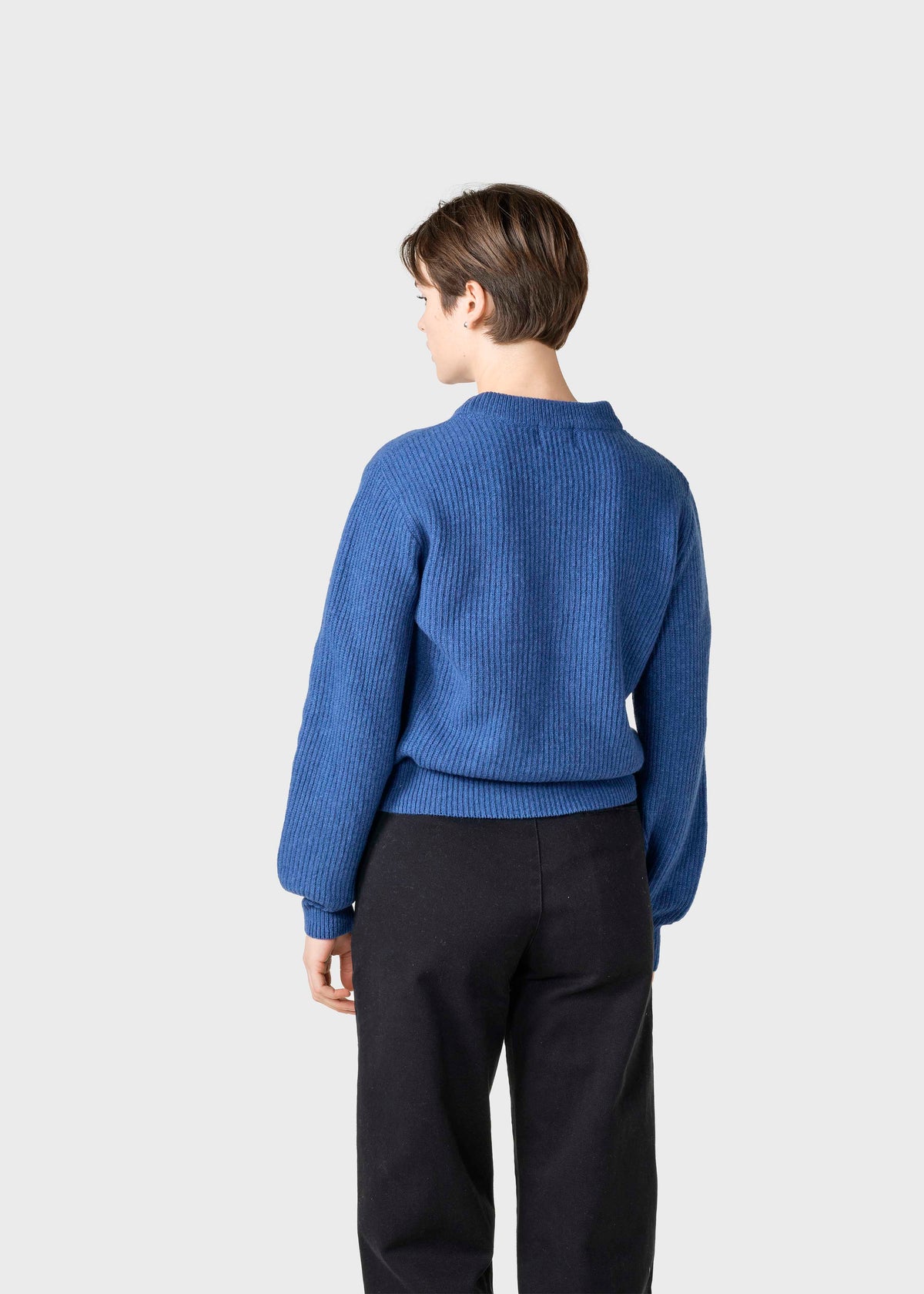 Klitmøller Collective ApS Gerda knit Knitted sweaters Ocean