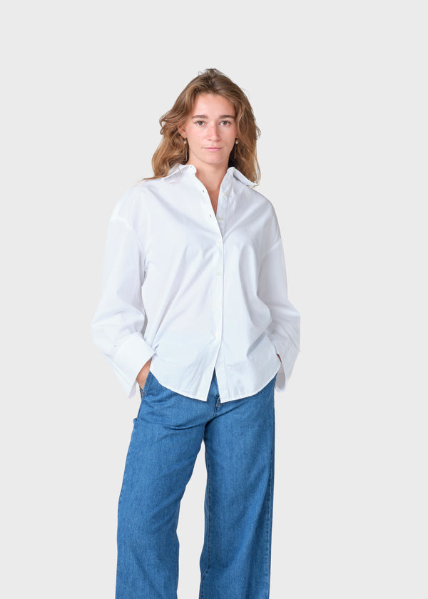 Klitmøller Collective ApS Gertrud shirt Shirts White