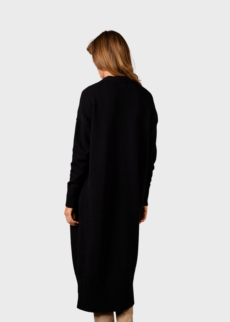 Klitmøller Collective ApS Gina knit cardigan Knitted sweaters Black
