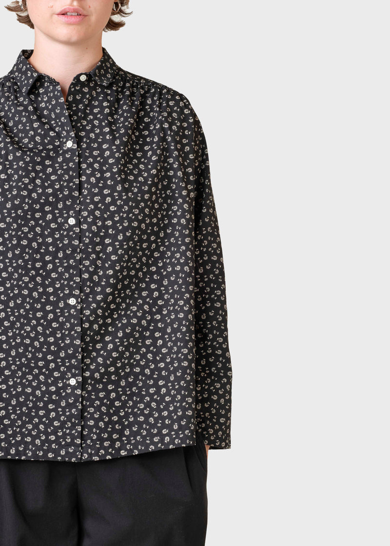 Klitmøller Collective ApS Gitte shirt Shirts Black/pastel sand