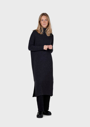 Klitmøller Collective ApS Gro knit dress  Knitted sweaters Anthracite