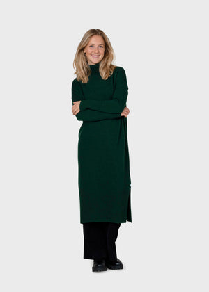 Klitmøller Collective ApS Gro knit dress  Knitted sweaters Moss Green