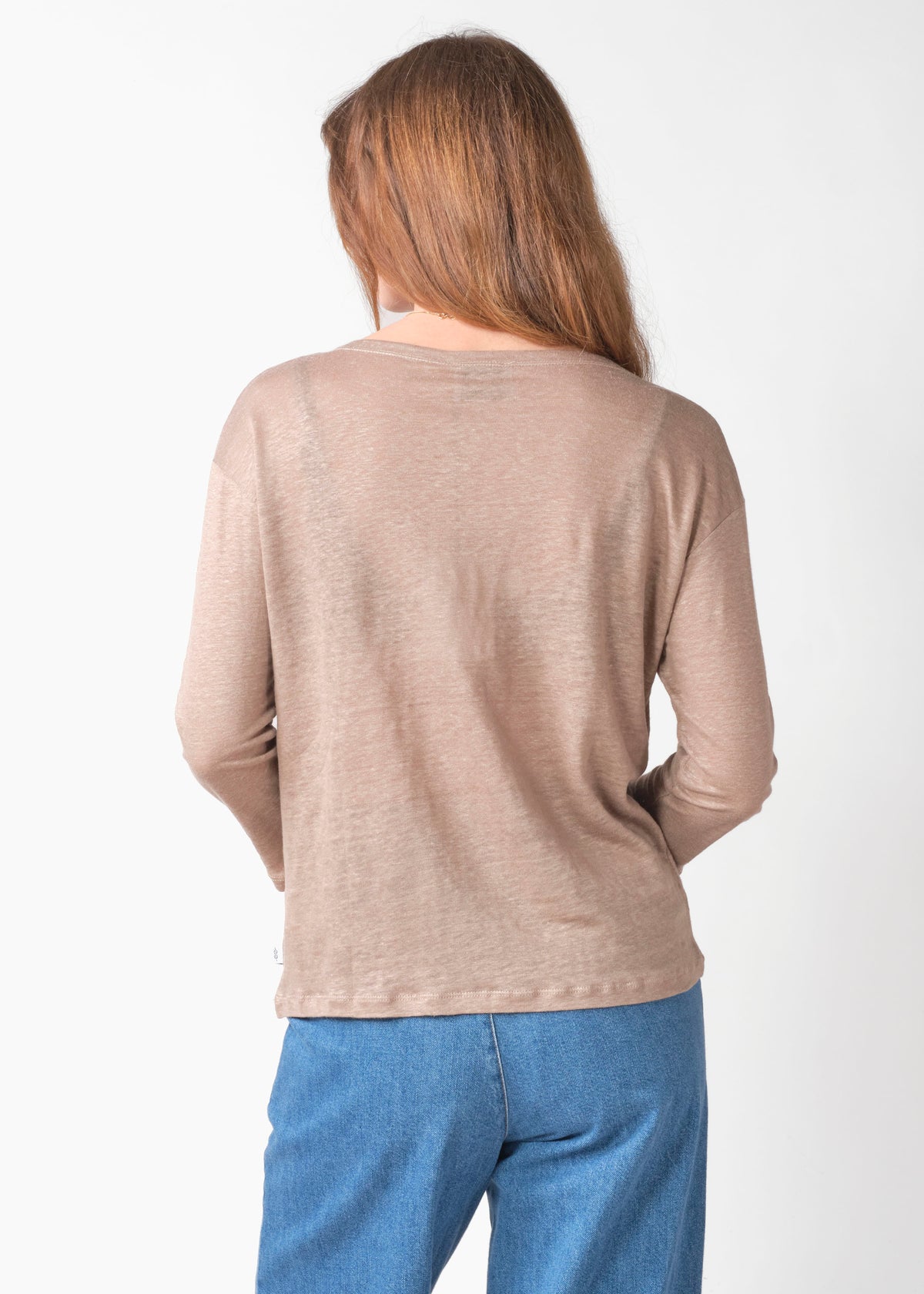 Klitmøller Collective ApS Gudrun LS tee T-Shirts Cashew