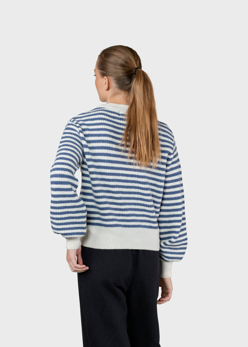 Klitmøller Collective ApS Gunilla knit Knitted sweaters Cream/ocean