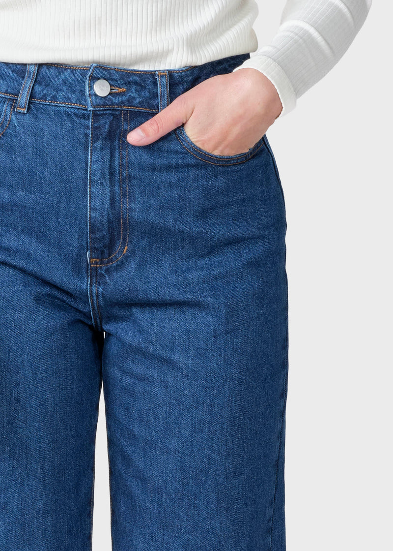 Klitmøller Collective ApS Gwen denim pants Pants Dark blue