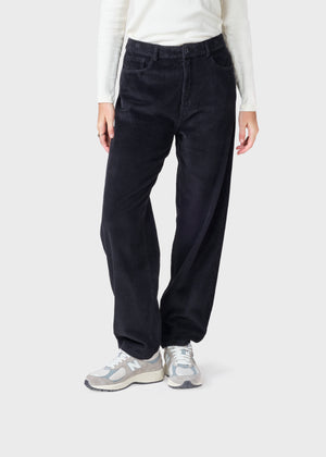 Klitmøller Collective ApS Gwen jumbo corduroy pants Pants Black