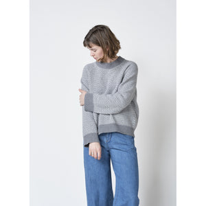 Klitmøller Collective ApS Hanne knit Knitted sweaters Grey tones