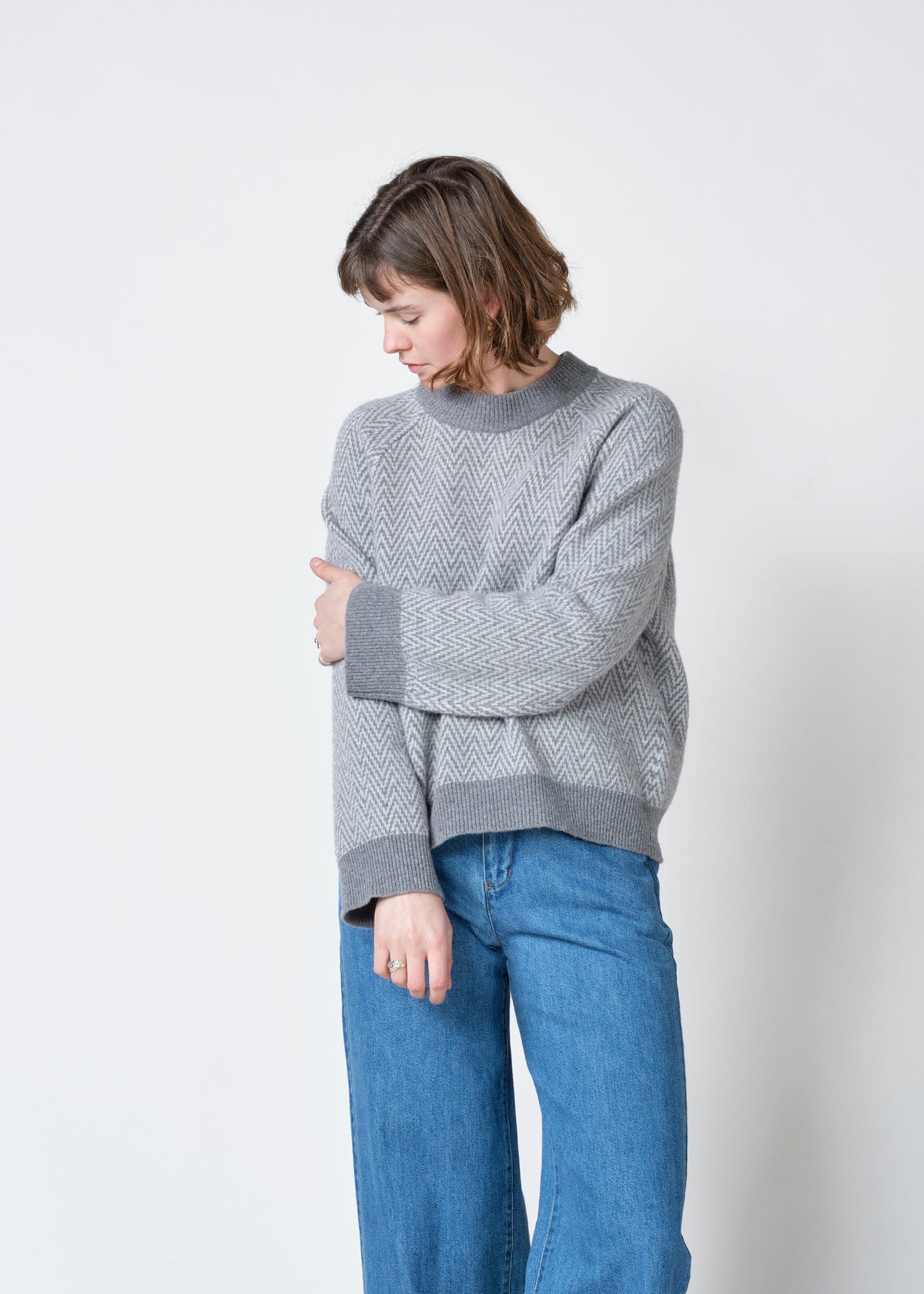 Klitmøller Collective ApS Hanne knit Knitted sweaters Grey tones