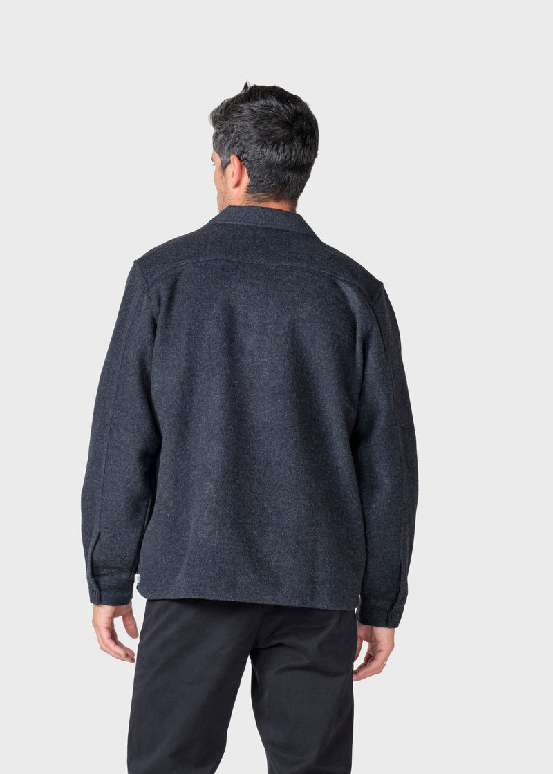 Klitmøller Collective ApS Hans zip jacket Jackets Black