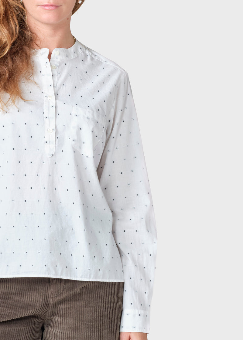 Klitmøller Collective ApS Harlow blouse  Shirts White/black