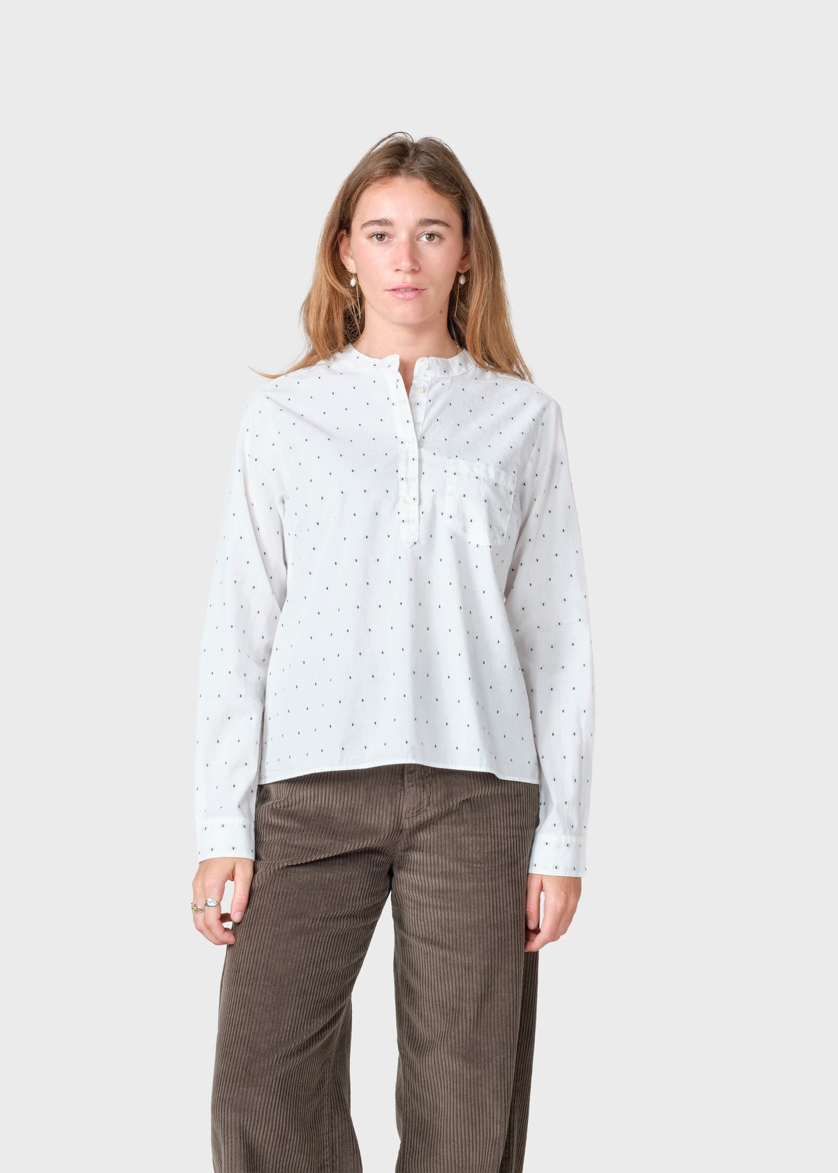 Klitmøller Collective ApS Harlow blouse  Shirts White/black