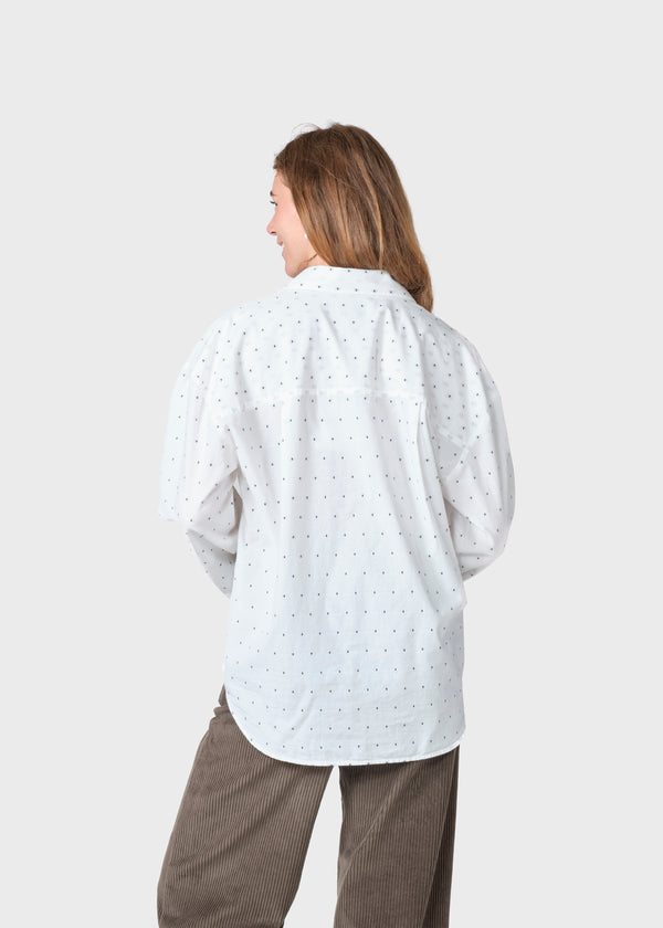 Klitmøller Collective ApS Harlow shirt Shirts White/black