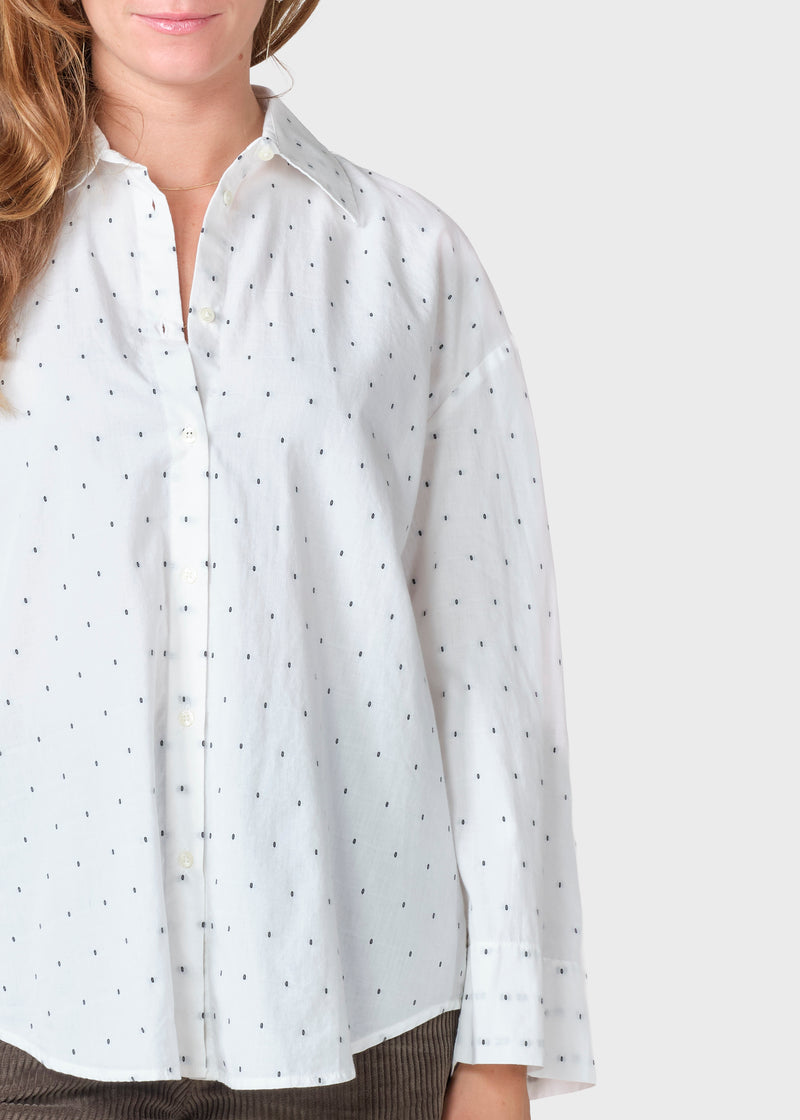 Klitmøller Collective ApS Harlow shirt Shirts White/black