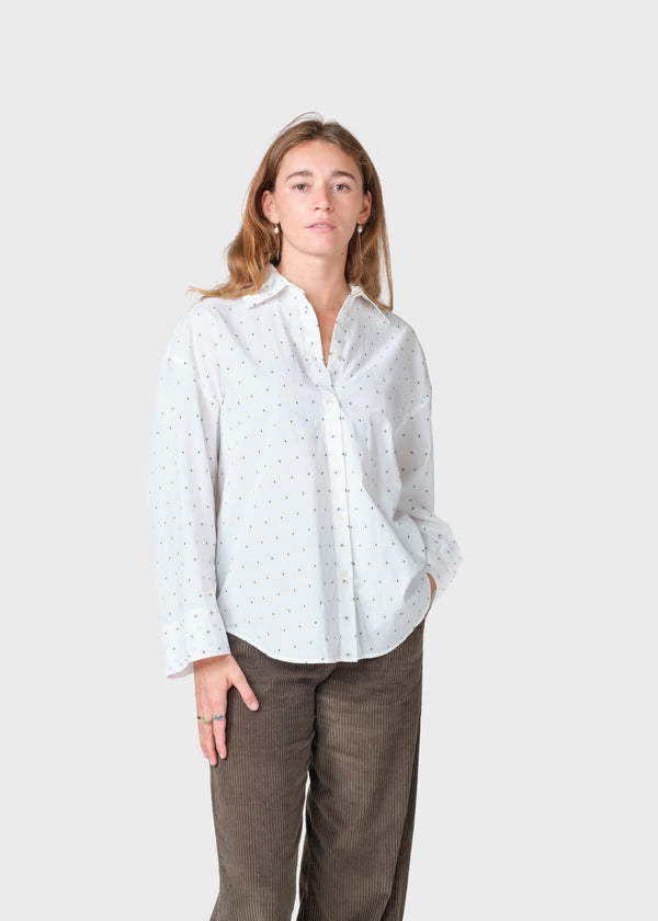 Klitmøller Collective ApS Harlow shirt Shirts White/black