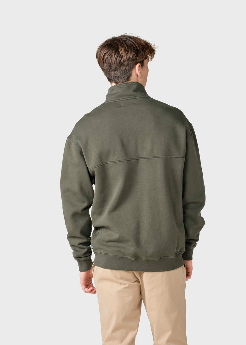 Klitmøller Collective ApS Harry sweat Sweatshirts Olive