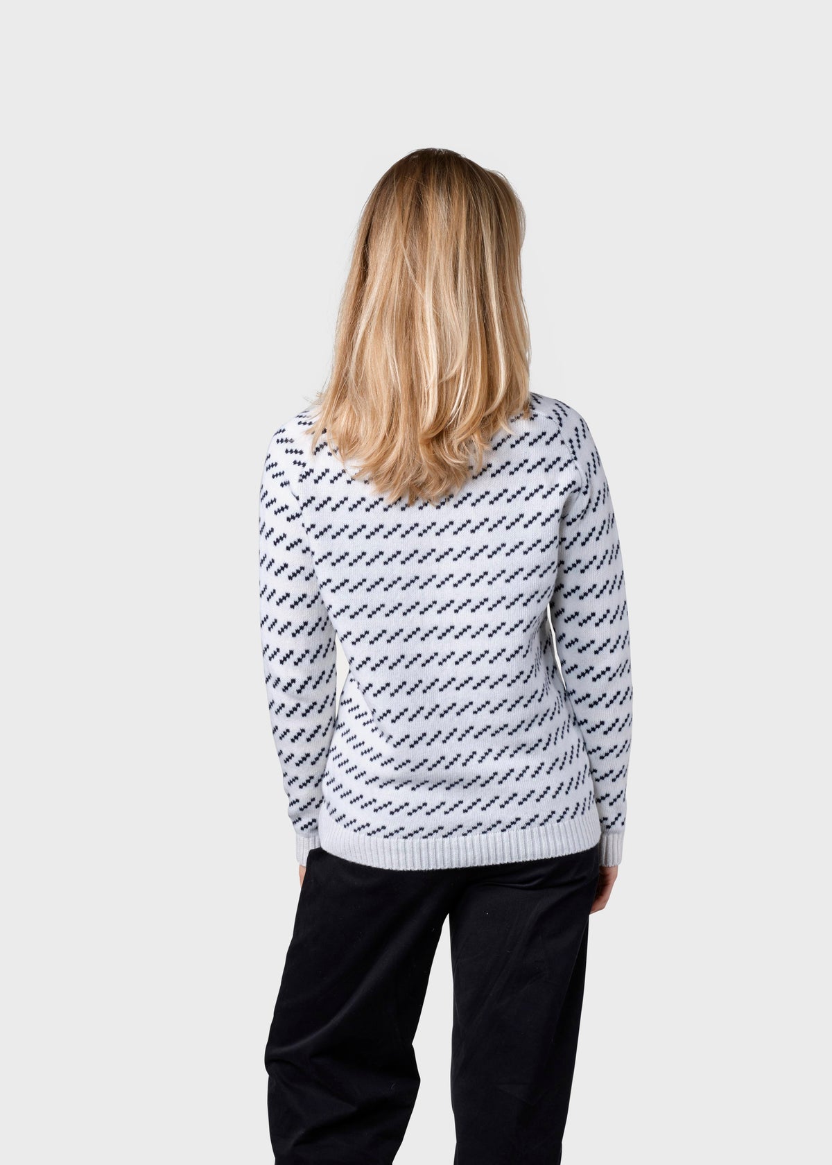 Klitmøller Collective ApS Hilda knit Knitted sweaters Cream/navy