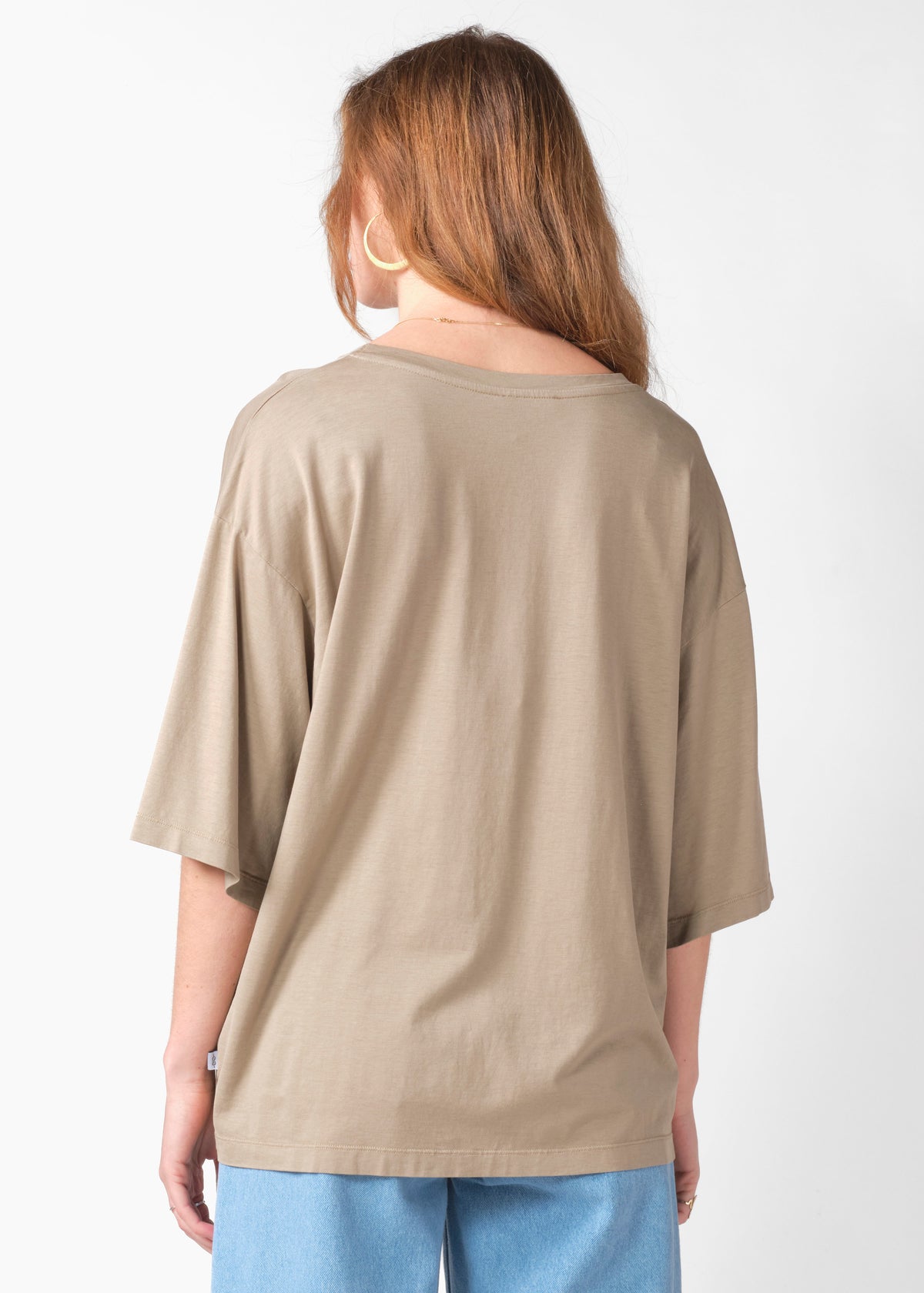 Klitmøller Collective ApS Inga Tee OCS T-Shirts Cashew