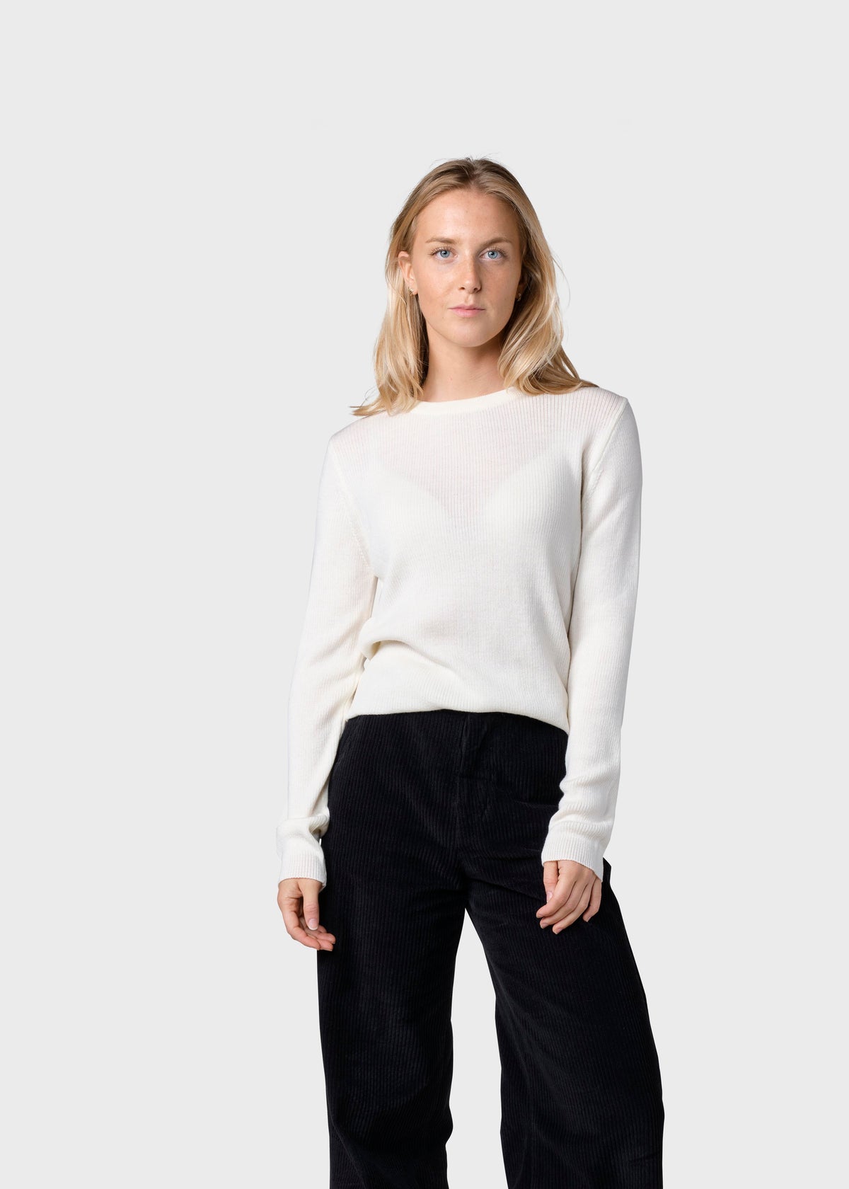 Klitmøller Collective ApS Ingrid knit Knitted sweaters Cream