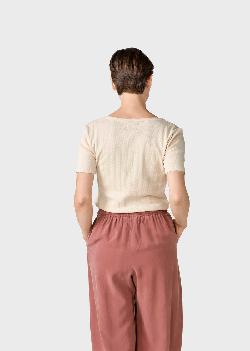 Klitmøller Collective ApS Iris tee  T-Shirts Pastel sand
