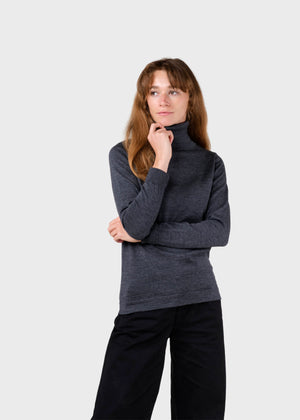 Klitmøller Collective ApS Isabella knit Knitted sweaters Anthracite