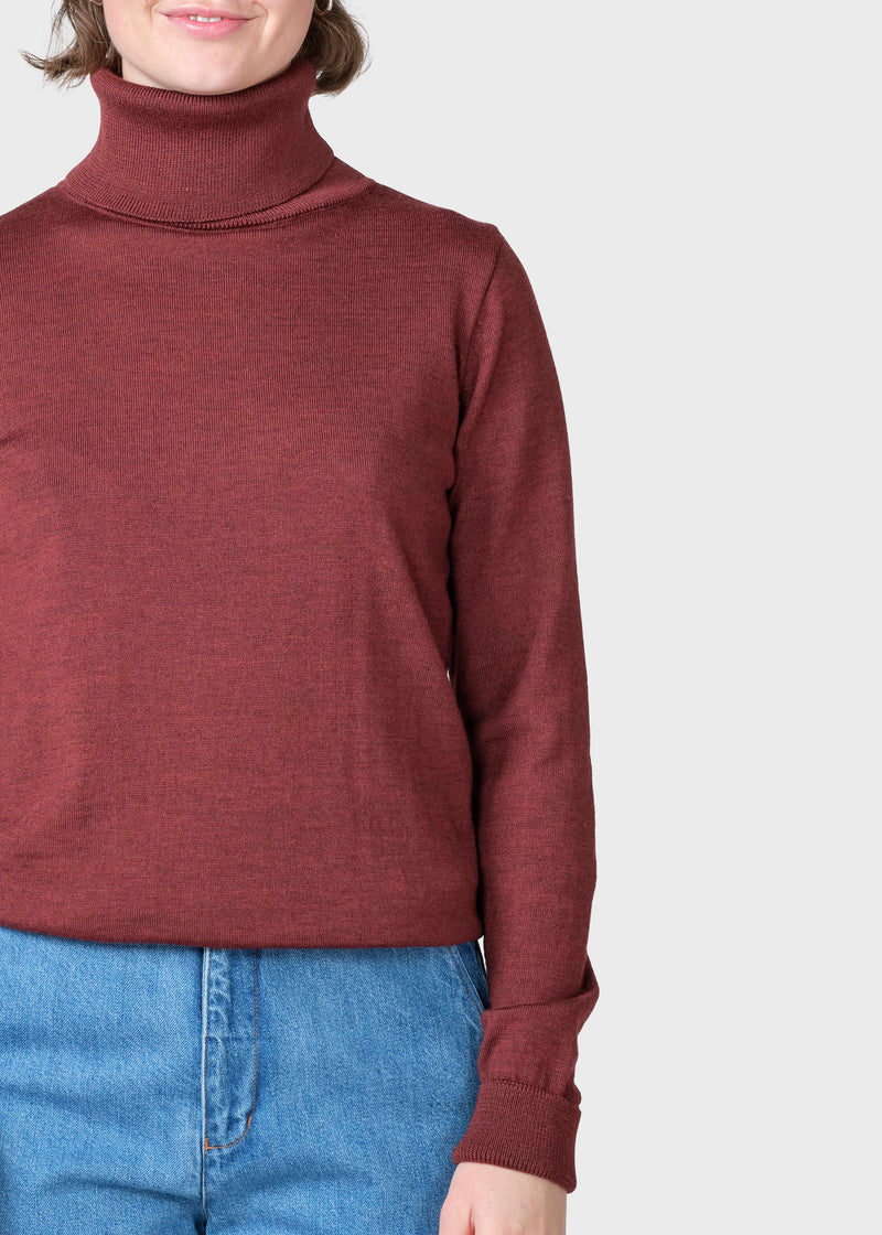 Klitmøller Collective ApS Isabella knit Knitted sweaters Burgundy