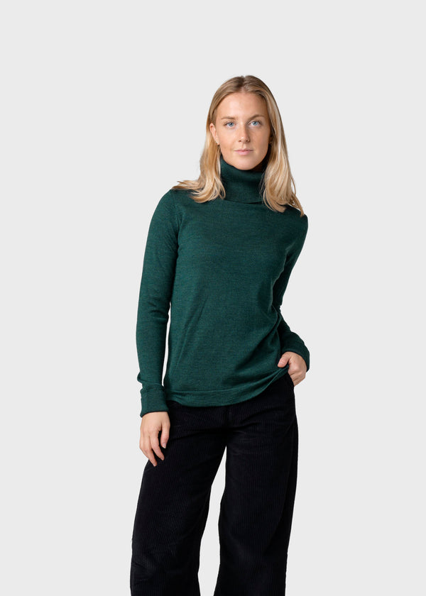 Klitmøller Collective ApS Isabella knit Knitted sweaters Moss Green